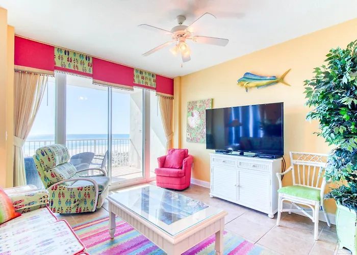Beachfront W Balcony Easy Access & Pools Hot Tubs & Sauna