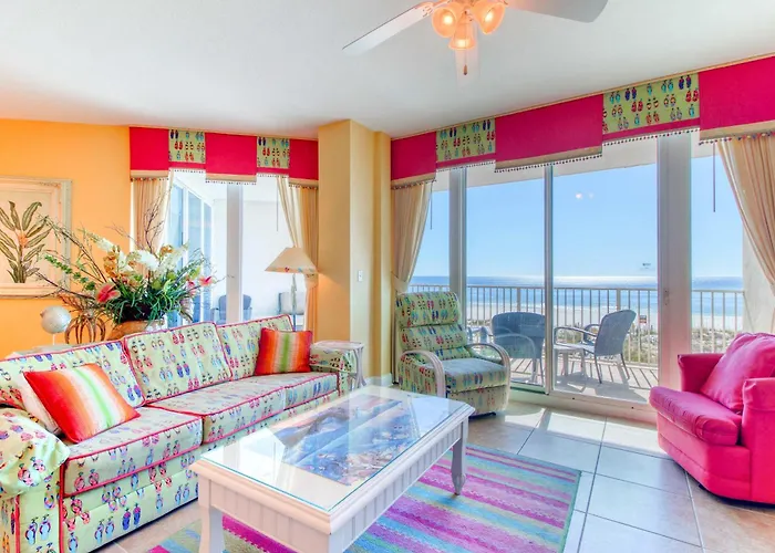 Beachfront W Balcony Easy Access & Pools Hot Tubs & Sauna * Gulf Shores