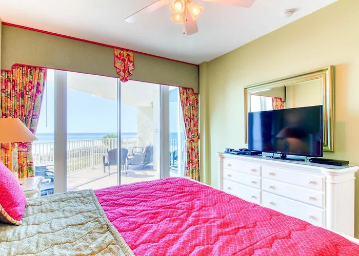 Beachfront W Balcony Easy Access & Pools Hot Tubs & Sauna Gulf Shores